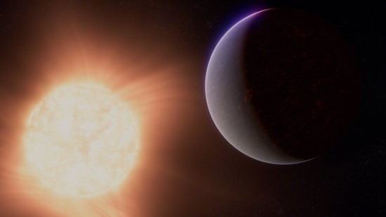 55 Cancri e / EKA iliustracija