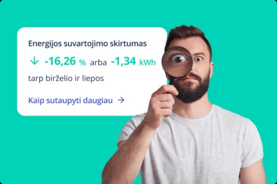 Sutaupykite dar daugiau su atsinaujinusia „EnergySmart“ programėle