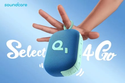 „Soundcore“ pristatė itin kompaktišką „Select 4 Go“ belaidę kolonėlę