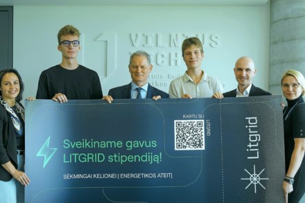 Skirtos stipendijas energetikos studijas pasirinkusiems „Vilnius Tech“ studentams