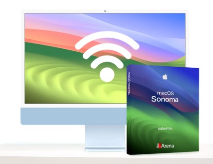 Kaip „macOS“ nurodyti pamiršti nereikalingus Wi-Fi tinklus