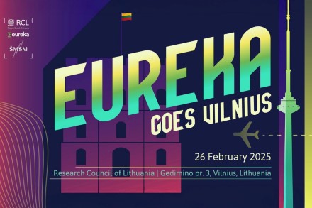 Mokslo bendruomenė kviečiama į renginį „EUREKA goes VILNIUS“