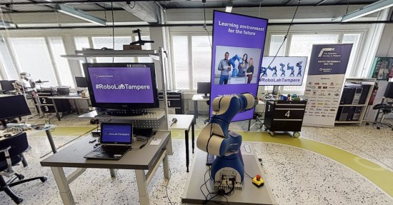 Tamperės unievrsiteto Kognityvinės robotikos grupės laboratorija