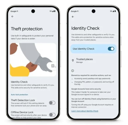„Google“ pristatė sprendimą, kuris vagystės atveju padės apsaugoti jūsų telefone esančius duomenis