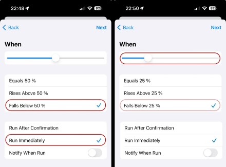 Kaip nustatyti kada „iPhone“ automatiškai įsijungs „Low Power“ režimas