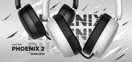 „Hator“ pristatė naujas „Phoenix 2 Wireless“ ausines